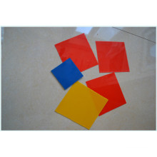 Rouge, jaune, bleu PP / feuille de polypropylène
